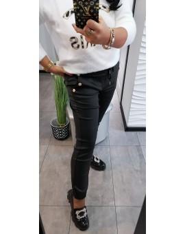 MEGA MODNE SPODNIE SKÓRKA HIT