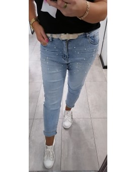 MEGA SPODNIE CYRKONIE HIT