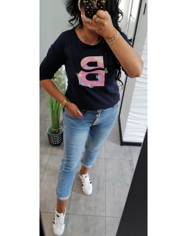 SUPER BLUZECZKA MODNE LOGO