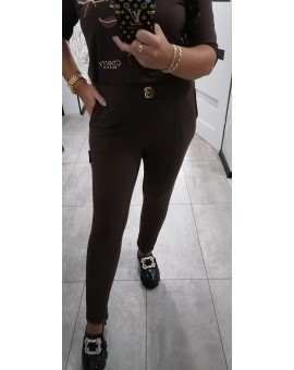 ŚLICZNE SPODNIE CZEKOLADA...