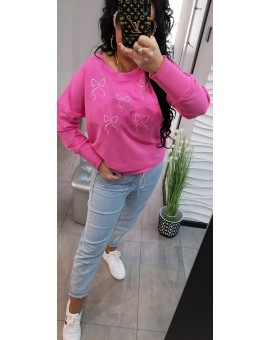 ŚLICZNA BLUZECZKA KOKARDKI...