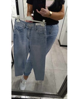 MEGA MODEL SPODNIE CYRKONIE...