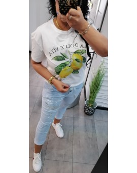 MEGA MODNA BLUZECZKA CEKINY...