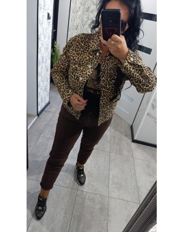 CUDNA MODNA KURTECZKA PANTERKA