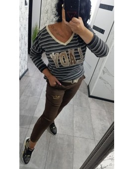 ŚLICZNY MODNY SWETEREK NOWOŚĆ